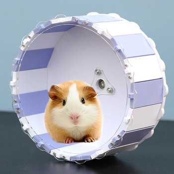 Pet Sport Wheel Hamster Disc Sport Mute Διάδρομος Hamster Running Wheel Guinea Pig Totoro Αστείο παιχνίδι Προμήθειες για κατοικίδια χωρίς βάση