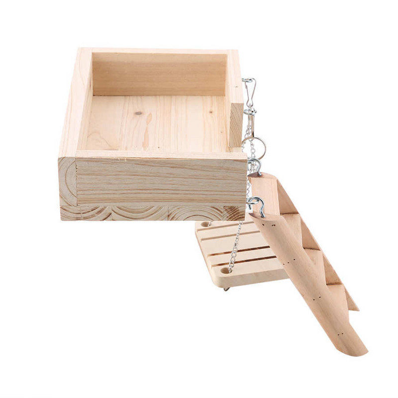 3 db/szett Hörcsög mászó létra Vicces hinta játékok készlet kisállat ketrecekhez Kiegészítők gerbila patkány csincsillák tengerimalac számára