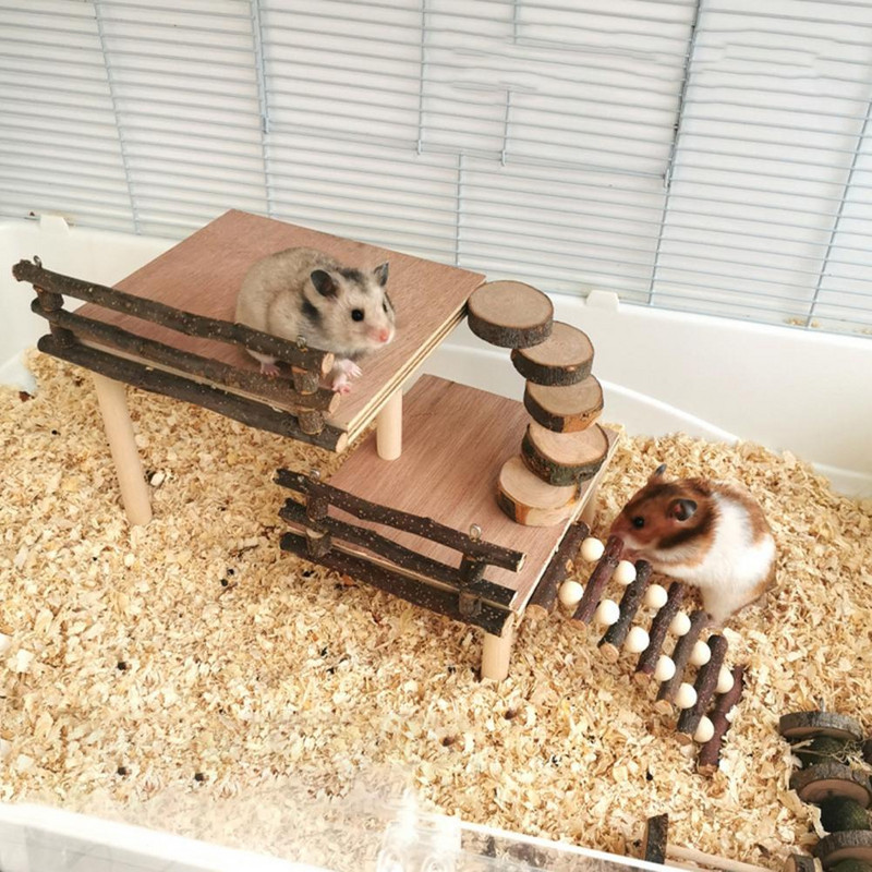 Jucărie de petrecere a timpului liber Cobai robust, platformă de hamster, jucărie de alpinism, jucărie de exercițiu, jucărie de alpinism, șobolan, rezistent la uzură pentru rozătoare