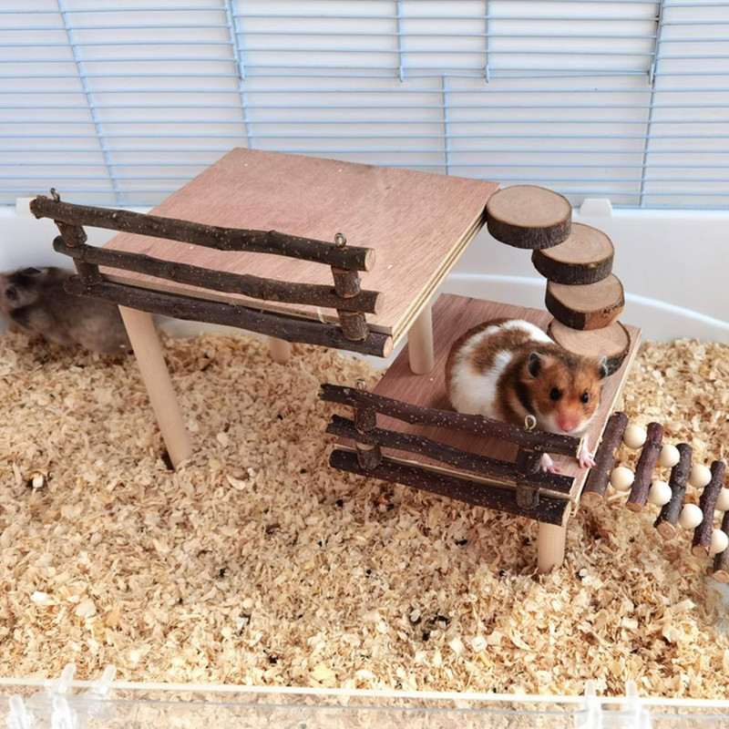 Jucărie de petrecere a timpului liber Cobai robust, platformă de hamster, jucărie de alpinism, jucărie de exercițiu, jucărie de alpinism, șobolan, rezistent la uzură pentru rozătoare