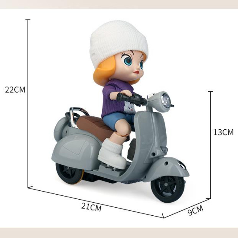 Jucării pentru hamsteri Rotație de 360 de grade Iluminat pentru motociclete Jucărie electrică pentru șobolani pentru animale de companie Accesorii pentru hamsteri Jucării electrice pentru motociclete Iepure