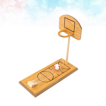 Παιχνίδι μπάσκετ Παιχνίδι επιτραπέζιας σκοποβολής Ξύλο Παιδικό Επιτραπέζιο Επιτραπέζιο Mini Hoop Εκπαιδευτική Μονάδα Μινιατούρα Χριστουγεννιάτικη αστεία