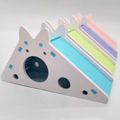 1 tk hamstri peidukoht armas hamstri harjutusmänguasi Puidust hamstri maja koos redeliga liuguri tarvikutega hamstri puur