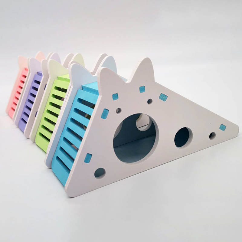 1 tk hamstri peidukoht armas hamstri harjutusmänguasi Puidust hamstri maja koos redeliga liuguri tarvikutega hamstri puur