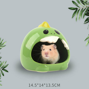Hedgehog Little Monster Ceramic Nest Ceramic Chinchilla Nest Hamster Squirrel Guinea Pig Πορσελάνη Φωλιά Χάμστερ