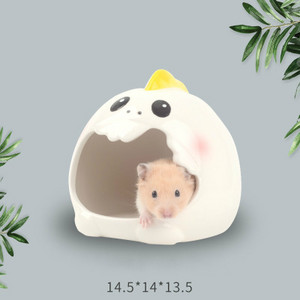Hedgehog Little Monster Ceramic Nest Ceramic Chinchilla Nest Hamster Squirrel Guinea Pig Πορσελάνη Φωλιά Χάμστερ