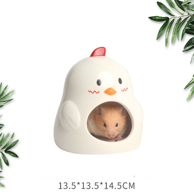 Hedgehog Little Monster Ceramic Nest Ceramic Chinchilla Nest Hamster Squirrel Guinea Pig Πορσελάνη Φωλιά Χάμστερ