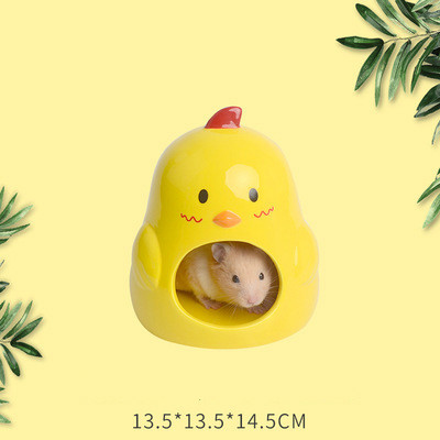 Hedgehog Little Monster Ceramic Nest Ceramic Chinchilla Nest Hamster Squirrel Guinea Pig Πορσελάνη Φωλιά Χάμστερ