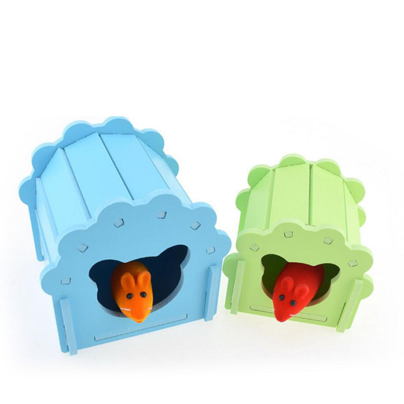 Hamac mic pentru casă pentru animale de companie pentru Summar, lemn natural, lemn, jucării pentru casă de hamster, cuib de dormit, cușcă de jucărie, accesorii