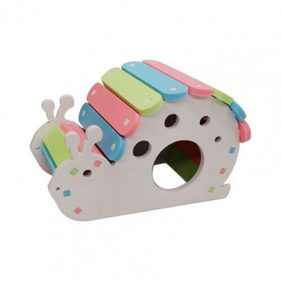 Χάμστερ Σπίτι Αδιάβροχο κρησφύγετο ινδικού χοιριδίου Σπίτι Ζωντανή Καλύβα Κρησφύγετο Αρουραίων Θυρίδα ασφαλείας Σπίτι