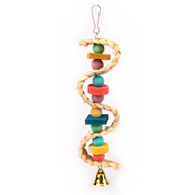 Lemmiklind papagoi mänguasjakomplekt närimis- ja seismismänguasjad kellukestega väikestele lindudele Kukepapagoi papagoi papagoi kakaduu armulind