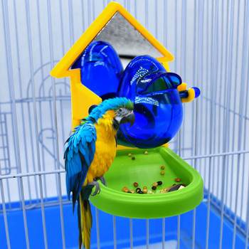 Παπαγάλος που αναζητά τροφή Αστεία Διαρροή τροφής Νοημοσύνη Ανάπτυξη εκπαιδευτικού παιχνιδιού για Tiger Cockatiel Ανθεκτικό Διανοητικό Παιχνίδι Πτηνών