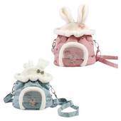 Légáteresztő hörcsög hordtáska utazó hordozó mókus sün számára