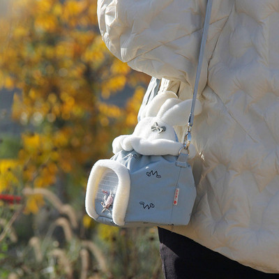 Légáteresztő hörcsög hordtáska utazó hordozó mókus sün számára