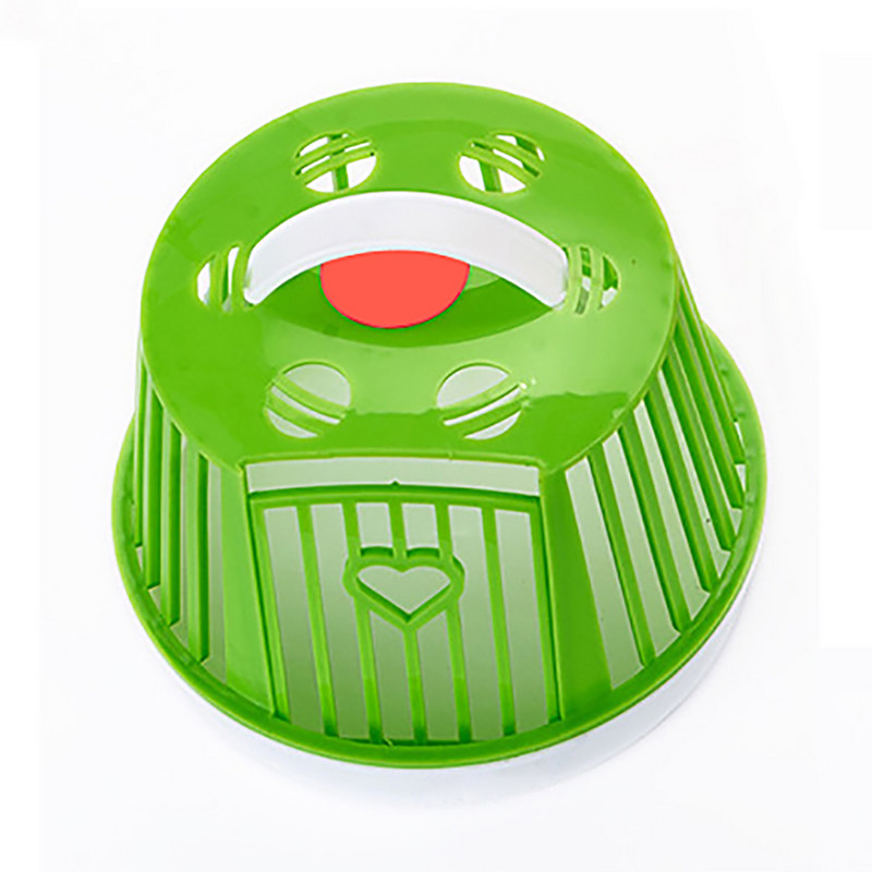 Mini cușcă drăguță pentru hamster de capacitate mare, cușcă portabilă pentru hamster, cu un singur strat, pentru animale mici, pentru transportul animalelor de companie