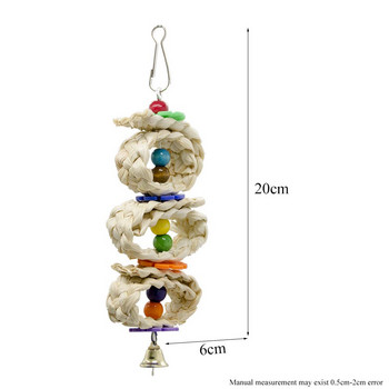 Bird Toys Parrot Accessories Stand Perch For Parakeet Swing and Cockatiel Product giochi per pappagalli jouet perroquet
