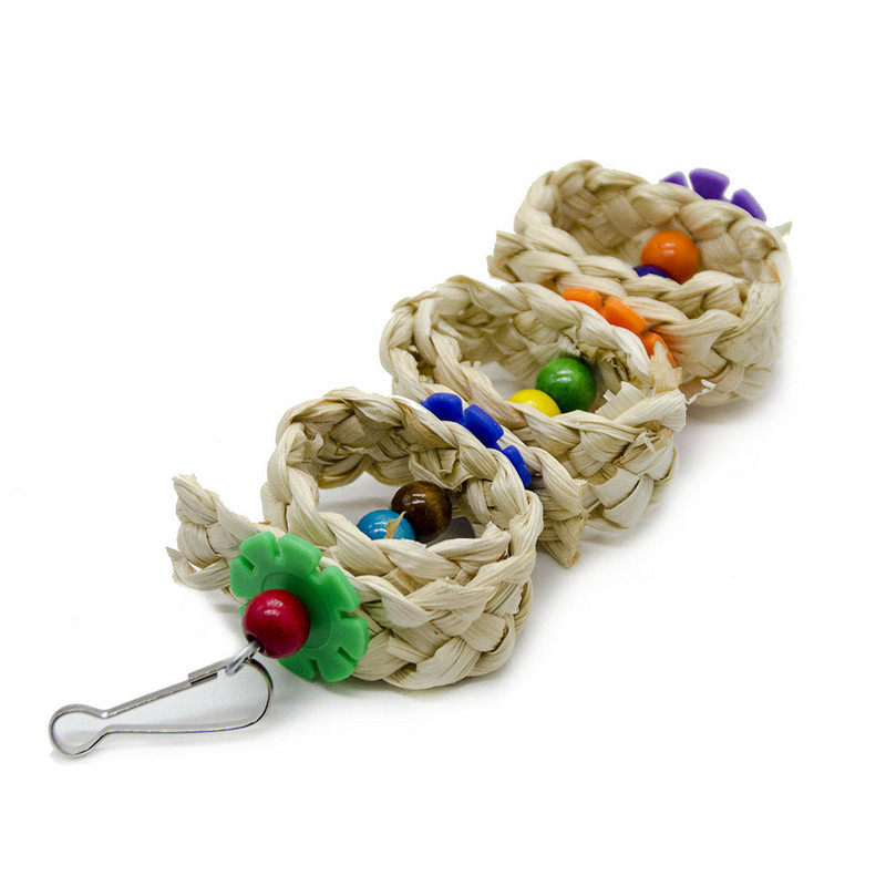 Jucării pentru păsări Accesorii pentru papagali Stand biban pentru leagăn și calote Produs jocuri per pappagalli jouet perroquet