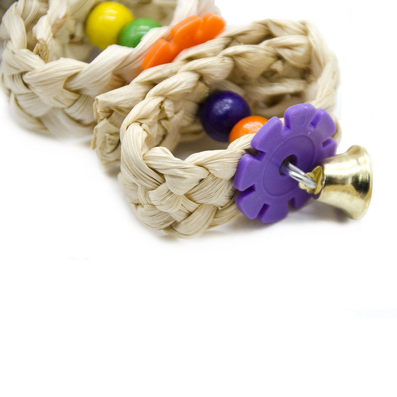 Jucării pentru păsări Accesorii pentru papagali Stand biban pentru leagăn și calote Produs jocuri per pappagalli jouet perroquet