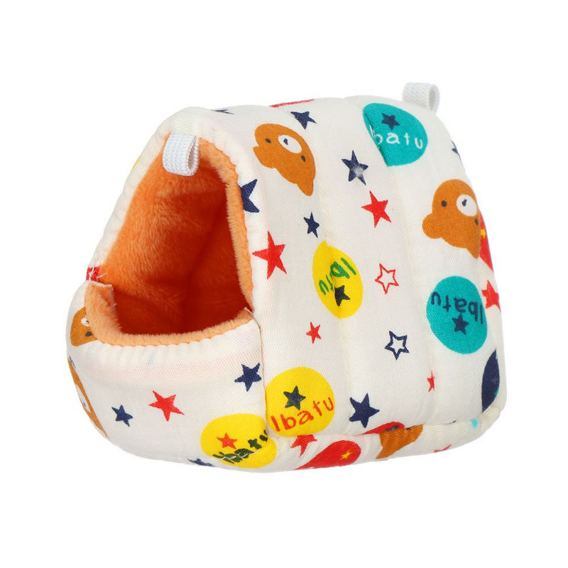 1PC Pat calduros pentru dormit pentru animale mici, cuib de hamster de pluș, hamac, porcușor de Guineea, cușcă pentru veverițe, agățat pentru casa caldă, accesorii pentru animale de companie