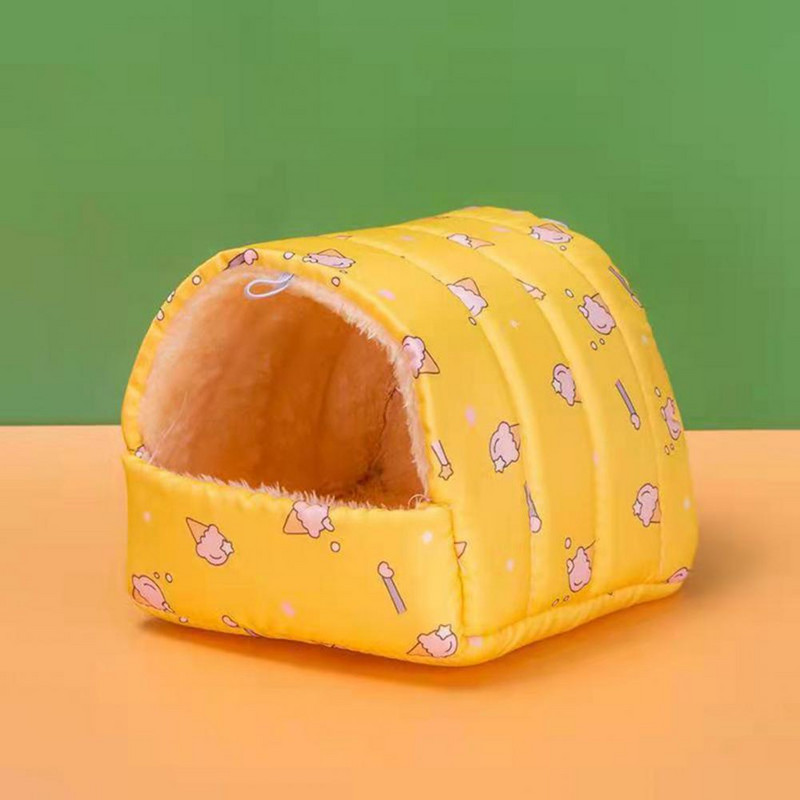 Hamstripesa suur ruum, riie puhata ja magada kirsimustriga oravamaja Hamstri maja sügiseks