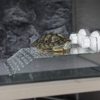 Πλατφόρμα χελώνας Ενυδρείο Αντίστασης σε υψηλή θερμοκρασία Ακρυλική σανίδα ισχυρής αναρρόφησης Χελώνα Play Rest Πλωτή Βεράντα