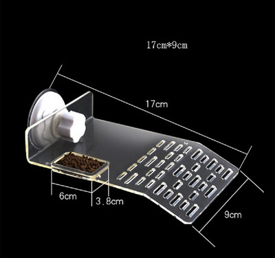Vėžlio platforma akvariumas, atsparus aukštai temperatūrai, stiprus siurbimas, akrilo lenta vėžlio žaidimų poilsiui plūduriuojanti kaitinimosi terasa