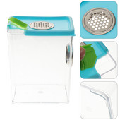 Kastes rāpuļu terārijs zirnekļu barošanas nesējs čūsku iežogojums konteiners dzīvotne Tarantula vaislas gliemežu turētājs bruņurupucis kukainis varde