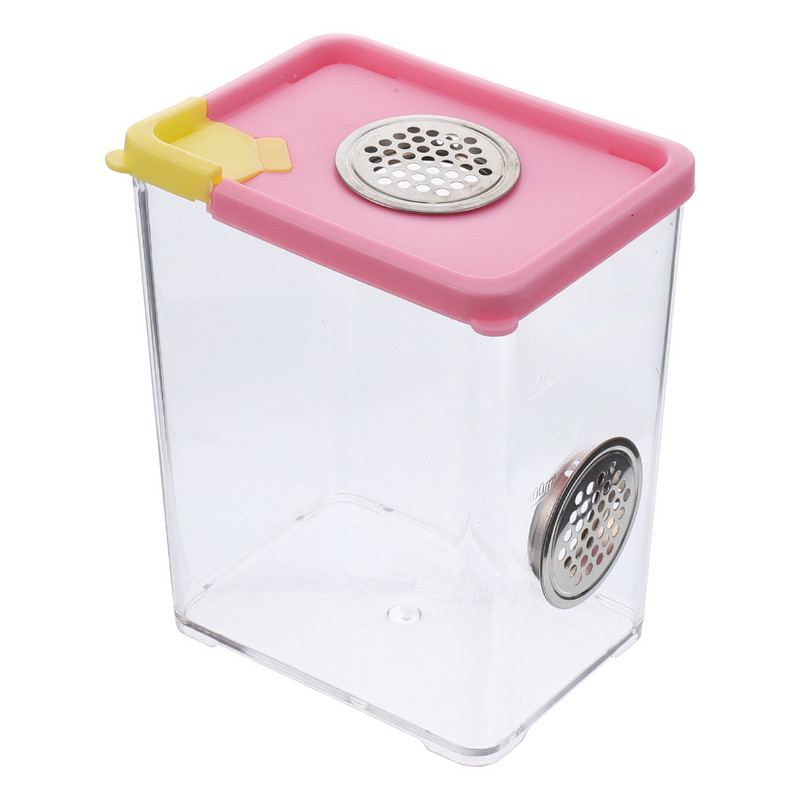 Kastes rāpuļu terārijs zirnekļu barošanas nesējs čūsku iežogojums konteiners dzīvotne Tarantula vaislas gliemežu turētājs bruņurupucis kukainis varde