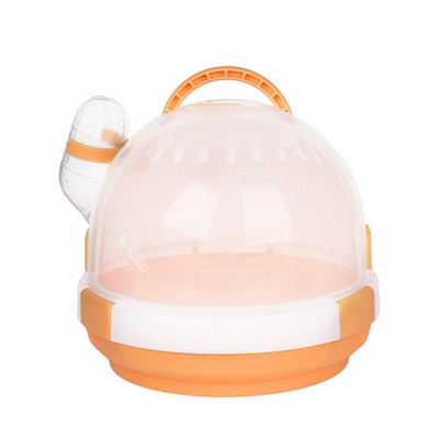 Cușcă de transport în formă de OZN Căsuță portabilă în aer liber Casă de vacanță pentru hamster urs de aur animale mici