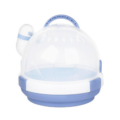 Cușcă de transport în formă de OZN Căsuță portabilă în aer liber Casă de vacanță pentru hamster urs de aur animale mici