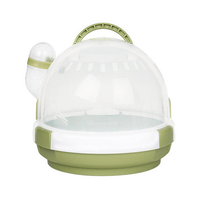 Cușcă de transport în formă de OZN Căsuță portabilă în aer liber Casă de vacanță pentru hamster urs de aur animale mici