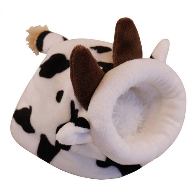 Χάμστερ Σπίτι Αξιολάτρευτο κοτόπουλο κουνέλι σε σχήμα μέλισσας κατοικίδιο ζώο Φωλιά Σπίτι βελούδινο Keep ζεστό Σκίουρος Χειμώνας ζεστό χαλάκι Κρεβάτι ινδικού χοιριδίου