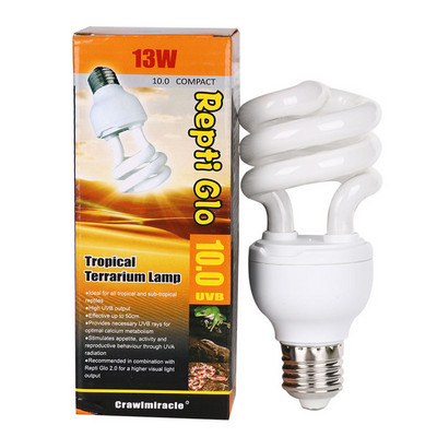 2021 New 5.0 10.0 UVB 13W Reptiles Amphibians Turtle Lizard Snake Light Bulb Λάμπα εξοικονόμησης ενέργειας Λαμπτήρες φωτισμού 220V