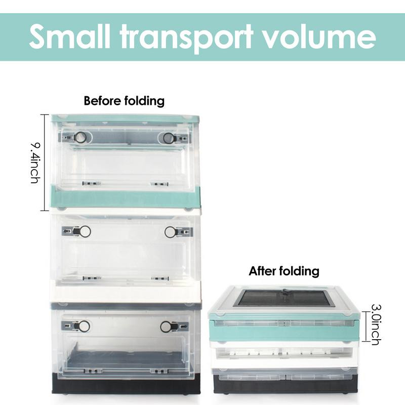 Väikeloomade aretuskast, läbipaistev kaasaskantav väikeloomade inkubatsioonikast, läbipaistev mini roomajate elupaiga terraarium koos kaanega