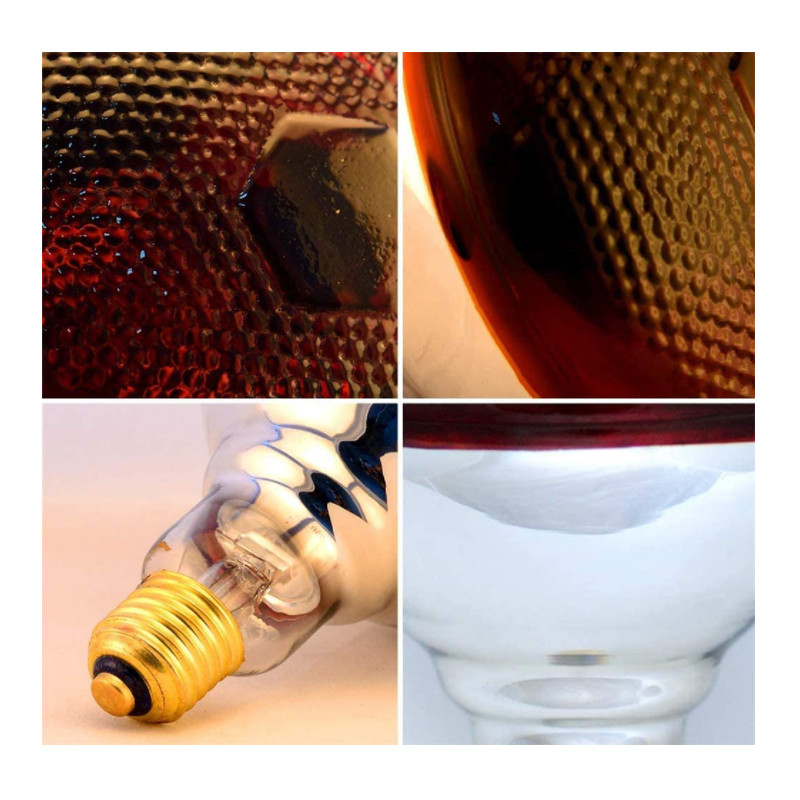 BONGBADA Quartz Farming Red Apkures ūdensnecaurlaidīga infrasarkanā lampa LED PAR38 100W 150W/200W/275W