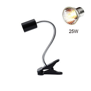 UVB E27 naminių gyvūnėlių roplių lempa Prisegama lemputės lempos laikiklis Vėžlys, kaitinantis UV spindulių lempos rinkinys Vėžliai Šviesos Driežai Apšvietimas EU kištukas