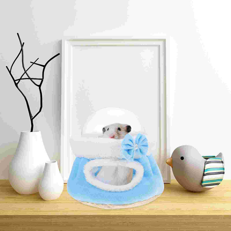 Voodihamster Mini Guineahouse puur soe talv kohev tšintšilja jänes Palus voodipesu Peidupaik linnud oravad tarvikud siil