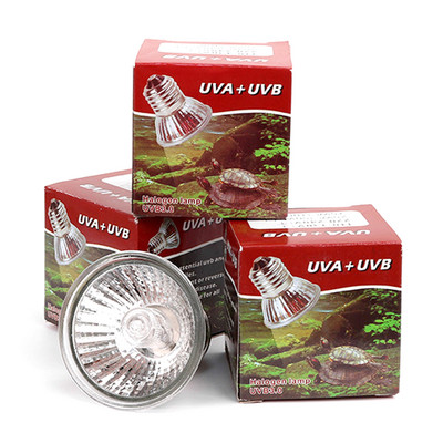 Lampă pentru reptile CE UVA+UVB 3.0 Bec pentru încălzire pentru animale de companie Bec broască țestoasă Becuri UV Amfibieni Soparle Controlul temperaturii