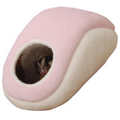 Väike lemmikloom armas pehme plüüsist pesa orava hamstri puuvillane voodi Väike lemmiklooma soe maja Mugav väikeloomatuba