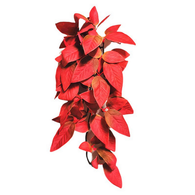 12 ιντσών Reptile Lizards Διακόσμηση Terrarium DIY Ενυδρείο Fish Tank Plant Fake Hanging Realistic Artificial Vine Pet Supplies