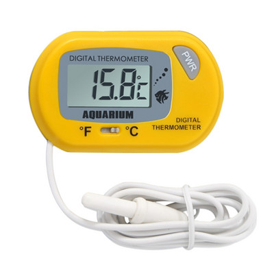 Ψηφιακός θερμογράφος ενυδρείου Fish Tank Thermogram Reptile Thermogram Terrarium Test Temperature Water με οθόνη LCD