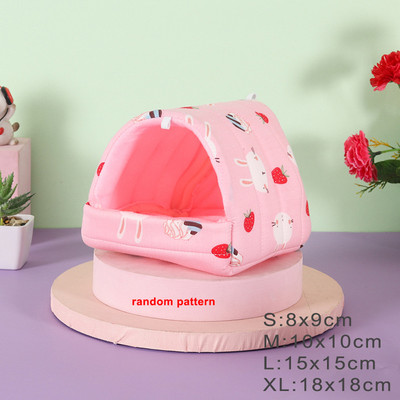 Mini hamac moale pentru animale, cuib, dihor, iepure, cobai, șobolan, hamster, șoareci, pat, jucărie, pernă mai încălzită, casă, peșteră, animale de companie