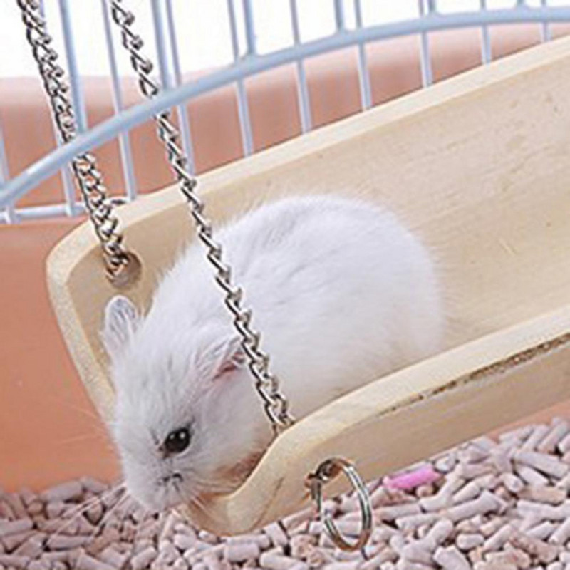 Rippkiik Väike mängiv võrkkiik Pesa puur Lemmiklooma linnu roti hamstri bambusest mänguasi