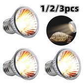 1/2/3Gb lampa Abinieki Lizards Temperatūras regulatora spuldze Spuldze Bruņurupucis Basking UV Apkures gaisma Pilna spektra saules lampa