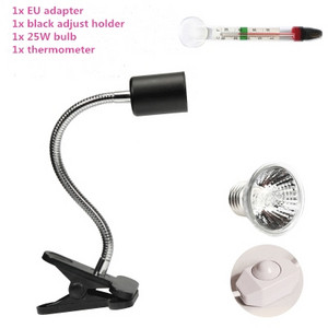 25W UVA&uvb ρύθμιση θερμοκρασίας λαμπτήρες χελώνα ερπετό Heat back φως κατοικίδιο χελώνα ασβέστιο σολάριουμ ενυδρείο φωτισμός οικοτόπου