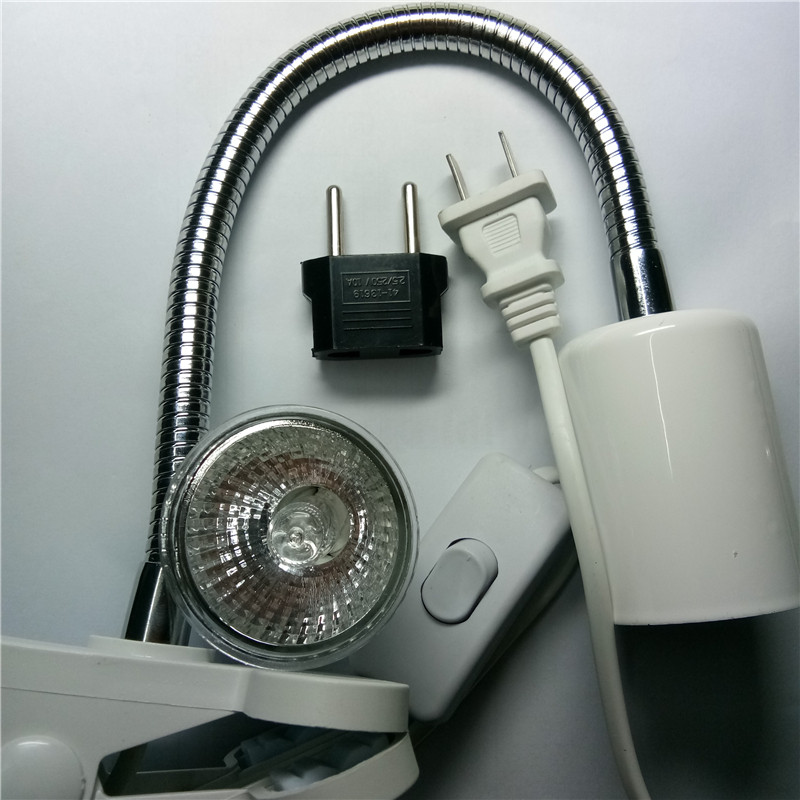 25 W UVA un UVB regulēt temperatūru lampas bruņurupucis rāpulis Sildiet atpakaļ mājdzīvnieku gaisma bruņurupucis kalcijs solārijs akvārija dzīvotnes apgaismojums