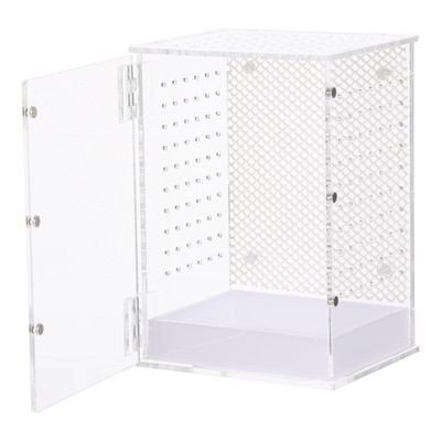 Kutija za uzgoj Kućište Posuda za hranjenje Inkubator Kukci Gmazovi Pauk Tarantula Gmazovi Terarij Spremnik Akril Molitva