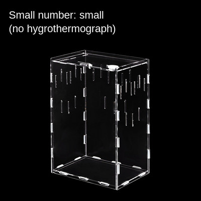 Cutie acrilică transparentă pentru decorarea reptilelor pentru animale de companie Cutie acrilică pentru hrănire pentru reptile pentru cățărare furnici cutie pentru hrănire pentru animale de companie Decorare fermă