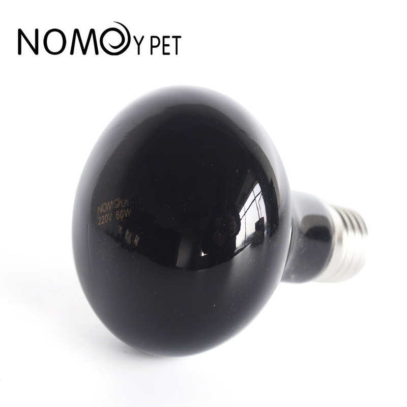 Lampă de căldură cu infraroșu UVA pentru reptile, 25-100W, pentru terariu, bec de căldură, bec pentru reptile, cum ar fi șopârla Cameleon