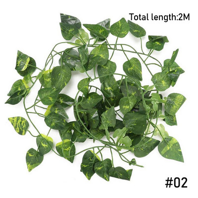 Τεχνητά εύκαμπτα ερπετά αμπέλια Rattan Chameleon Lizard Terrarium Κλαδιά εύκαμπτων ερπετών ζούγκλας Διακόσμηση βιότοπων κατοικίδιων ζώων